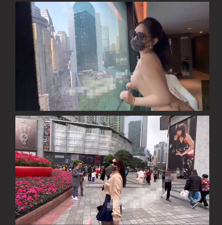 推特大神『西门官人』重庆炮打重庆娘们 逛完解放碑 在 CBD 落地窗俯视路人