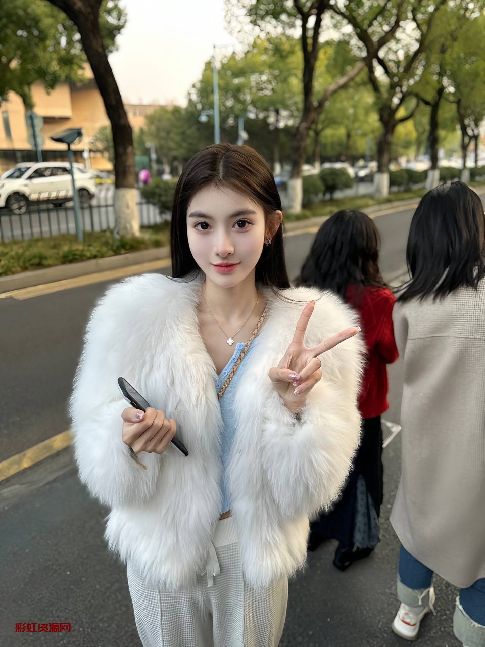 上海网红 YW 清纯可爱 懂礼貌  华师大美院大三校花
