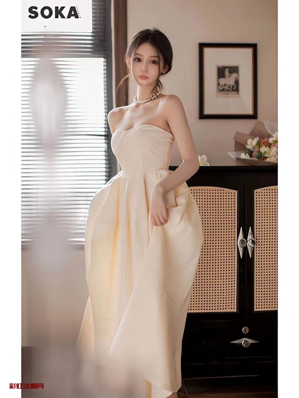 沪·小红书博主w?‍♀️ 纯欲 甜美留学生 身高173