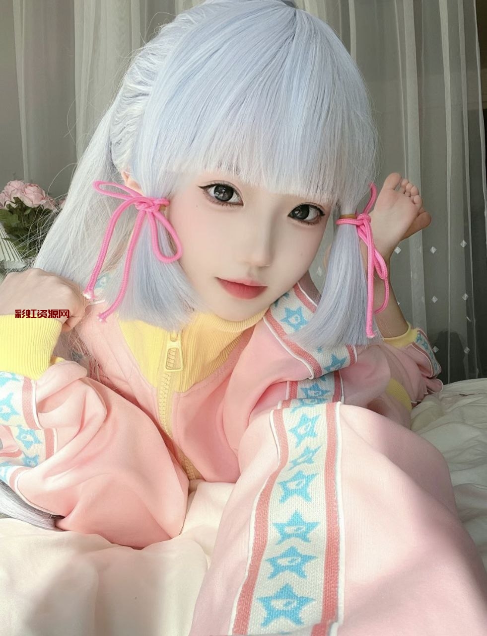 抖音网红 三坑萝莉 04年身高162