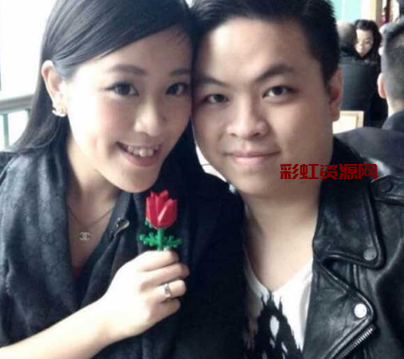 香港地产女神级美女 belle 与男友