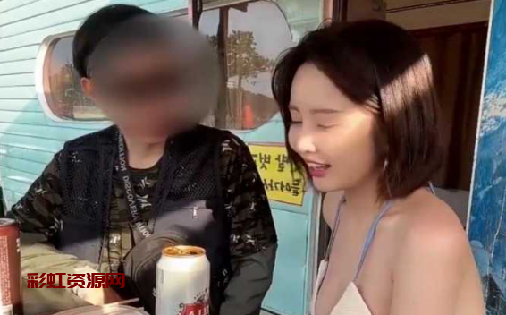 韩国前女团成员模特 chungwall (BJ Haerni) 名宿海滩