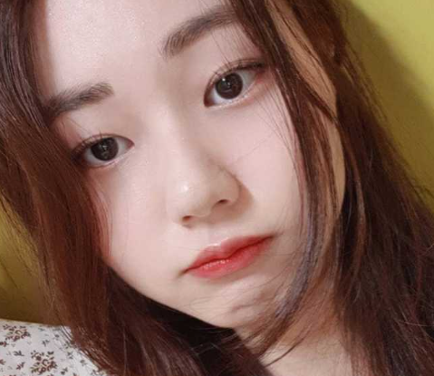韩国清纯顏值反差