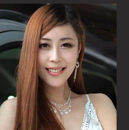 天津工业大学 模特车模 王真 外表靓丽