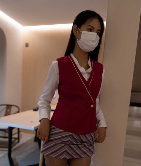 新晋网红极品身材空姐美女