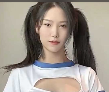高颜值尤蜜女神 抖娘利世定制新作 双马尾高