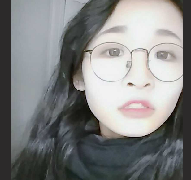 盐城师范学院表演系清纯眼镜娘系花 张婷婷