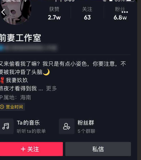 主播前妻工作室 靠极限擦边火起来的女主