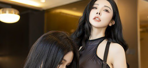 秀人网顶级身材女神 潘娇娇与李丽莎 上演女同