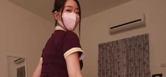 OF剧情私拍 SSRPeach大学外文系健身教练Ellie 开房走错房间