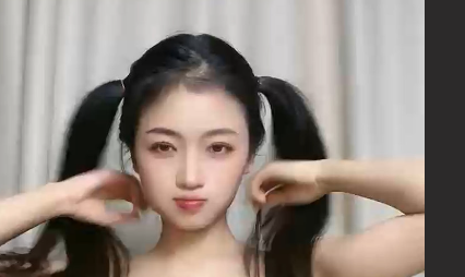 双马尾萝莉少女 柠美 付费直播